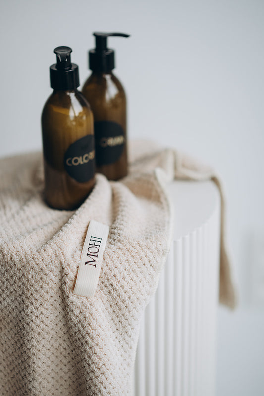 Microvezel handdoek BEIGE